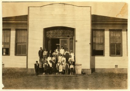 Acme School -24 (4 miles northwest of Shawnee)- Miss Lois Millard, Principal. (P.O. Dale, Okla., Route 1). 26 present, 40 expected after all families return from southern part of the state LOC nclc.00623