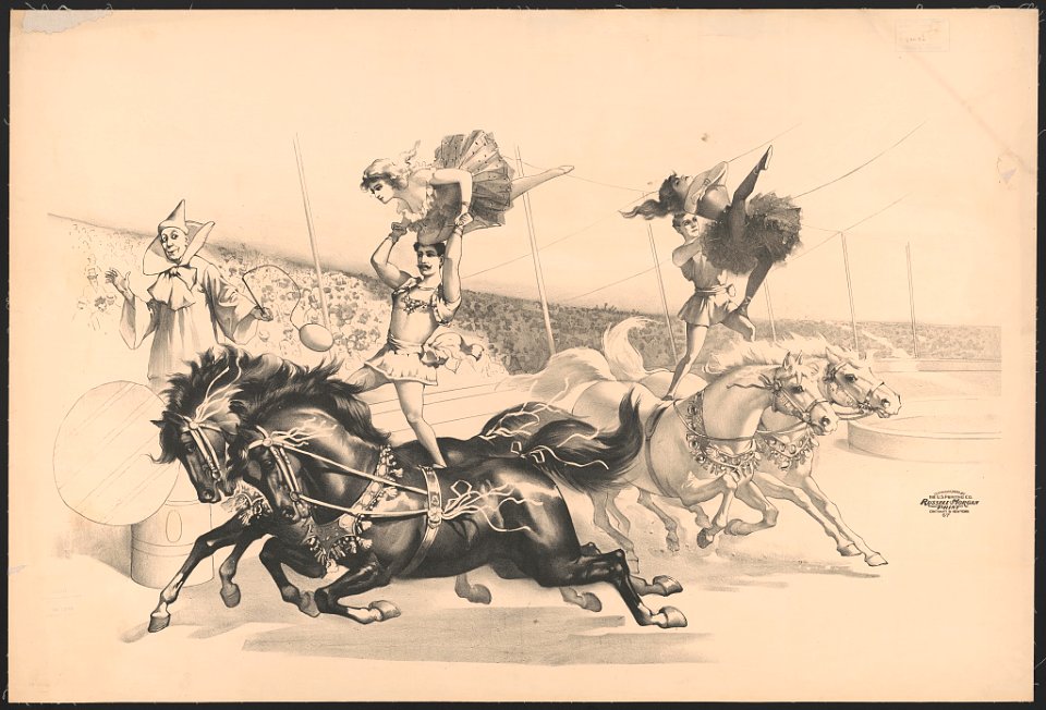 Acrobats on horseback LCCN2018647635