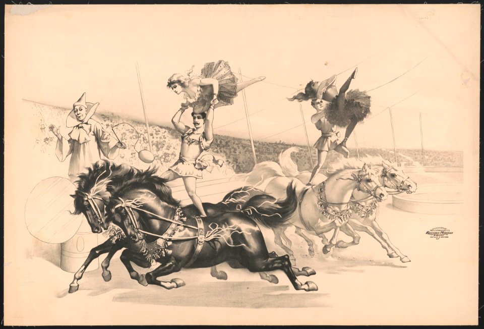 Acrobats on horseback LCCN2018647635