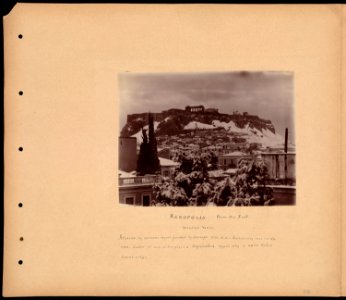 Acropolis. From the east. Winter view
