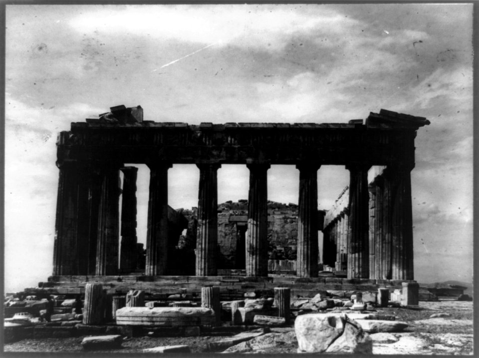 Acropolis, Parthenon, east side, Athens, Greece LCCN92518901