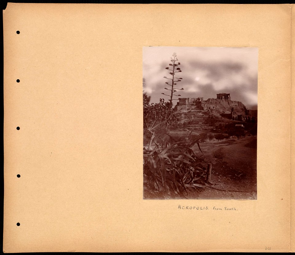 Acropolis. From south