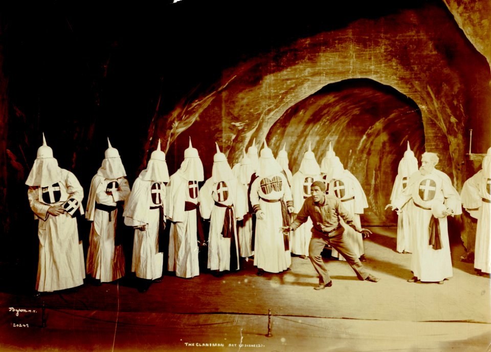 Act III, Scene 2 of The Clansmen (SAYRE 12325)