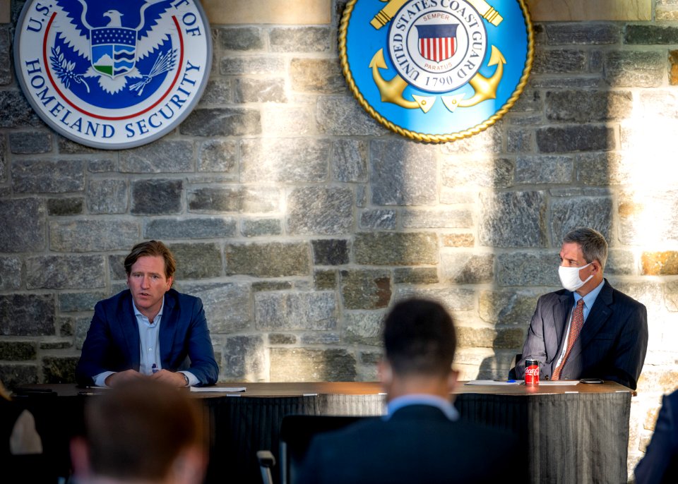 Acting Deputy Secretary Ken Cuccinelli Provides Election Security Status - 50570288987