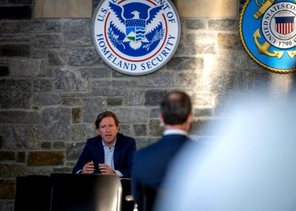 Acting Deputy Secretary Ken Cuccinelli Provides Election Security Status - 50570289042