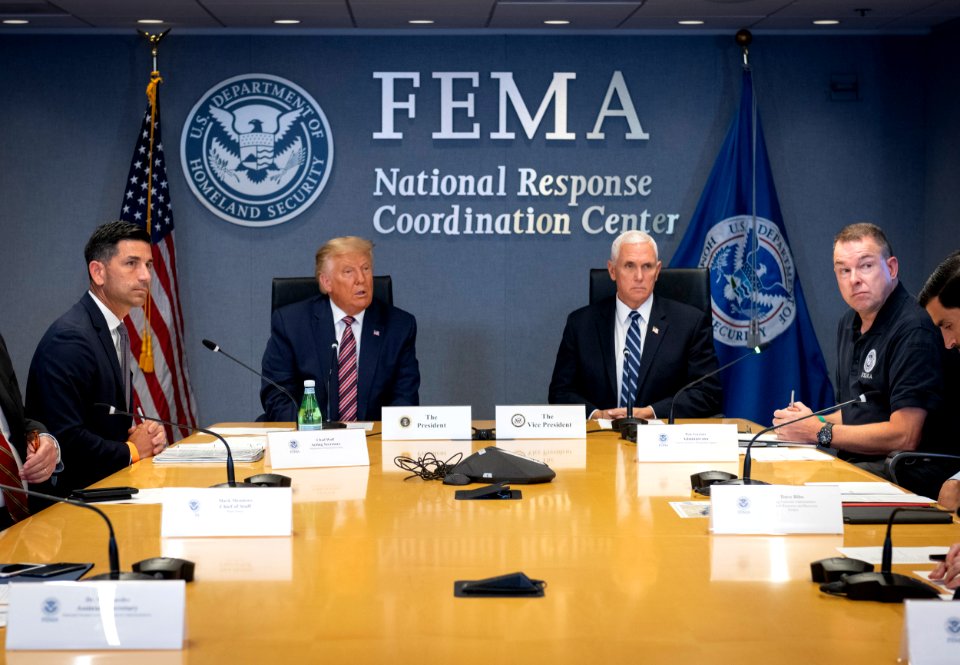 Acting Secretary Wolf Participates In a Hurricane Laura Briefing at FEMA (50290735063)