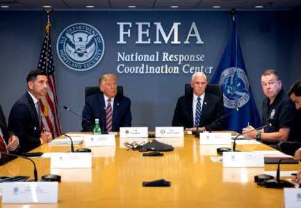Acting Secretary Wolf Participates In a Hurricane Laura Briefing at FEMA (50290735063)