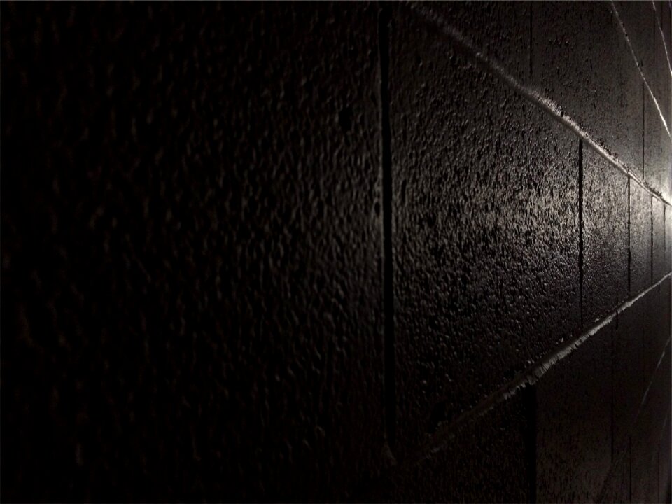 Concrete black black wall
