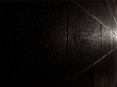 Concrete black black wall photo