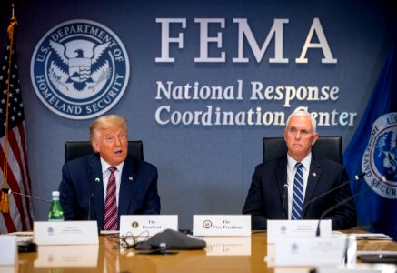 Acting Secretary Wolf Participates In a Hurricane Laura Briefing at FEMA (50291555202)
