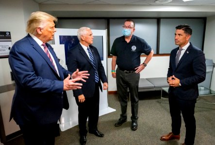 Acting Secretary Wolf Participates In a Hurricane Laura Briefing at FEMA (50291410826)