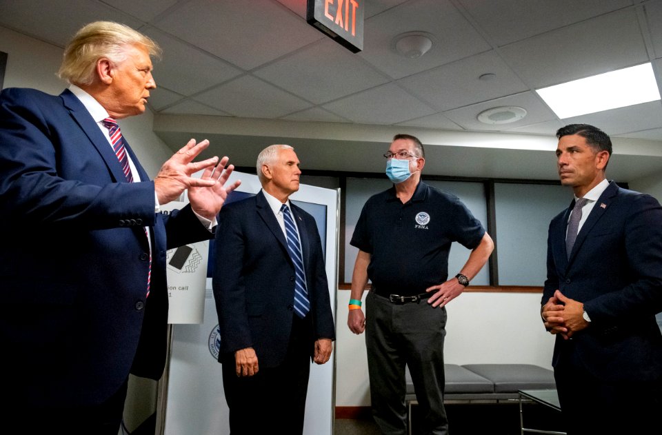 Acting Secretary Wolf Participates In a Hurricane Laura Briefing at FEMA (50290735213)