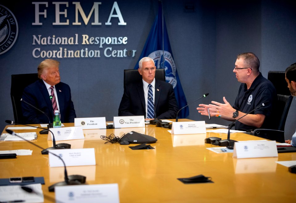 Acting Secretary Wolf Participates In a Hurricane Laura Briefing at FEMA (50291409091)