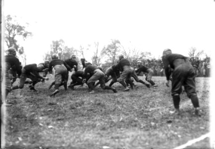 Action at Miami-Wilmington football game 1911 (3194649103)
