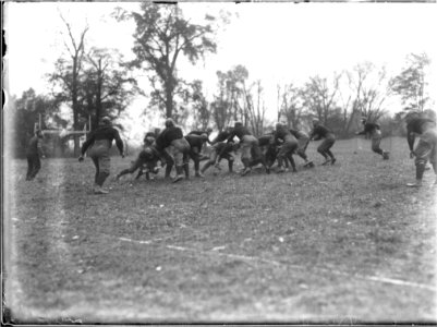 Action at Miami-Wilmington football game 1911 (3195535930)