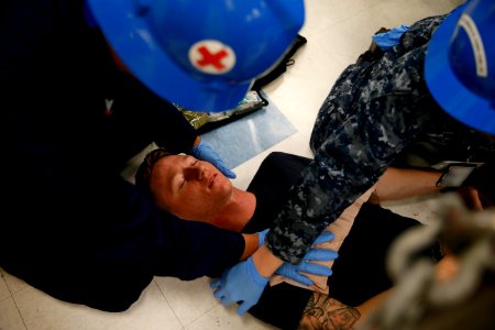 Active Shooter Drill 160608-N-ZE240-095