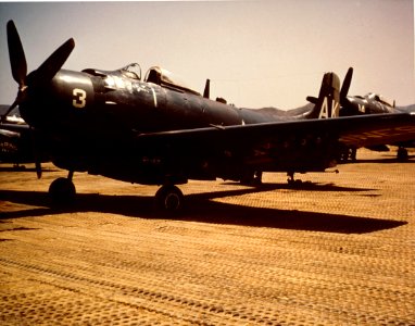 AD-2 Skyraider VMA-121 in Korea
