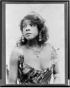 Ada (Aida) Overton Walker, half-length portrait, facing left) - White, N.Y LCCN97502075