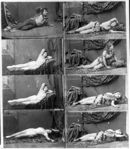 Adah Isaacs Menken, 1835-1868, in 8 seductive reclining poses LCCN2005683729