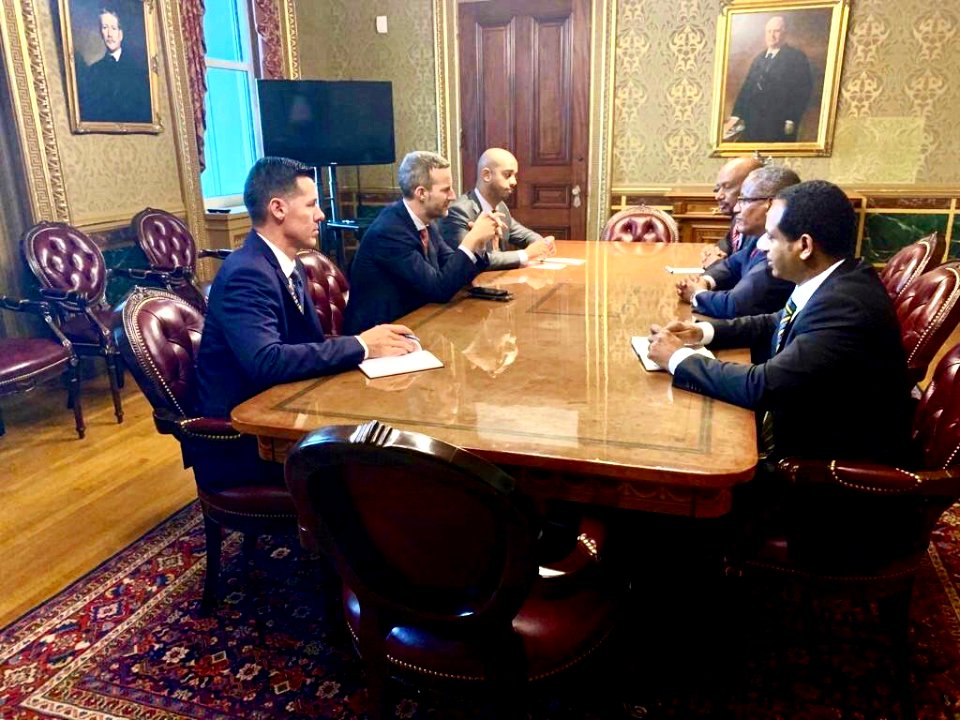 Adam Boehler Meeting with Numerous Ethiopian Ministers