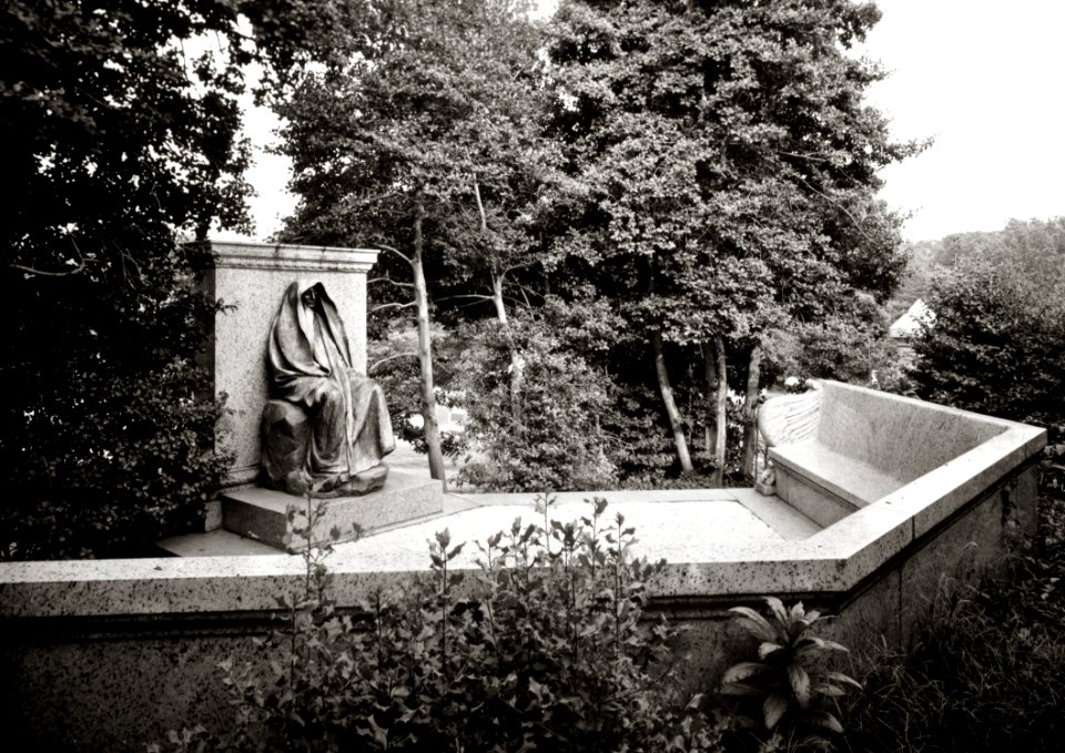 Adams Memorial, full view
