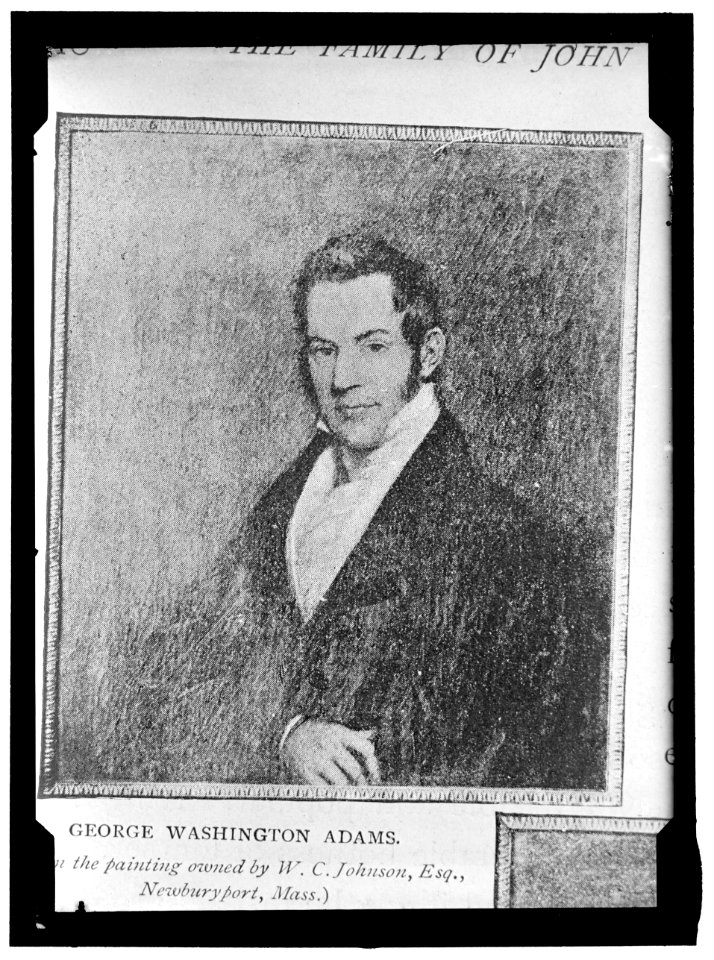 ADAMS, GEORGE WASHINGTON. PORTRAIT LCCN2016864841