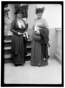 ADAMS, JANE, R. WITH LILLIAN WALD AND NEWSMEN LCCN2016867092