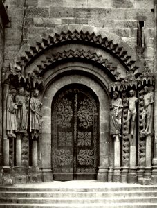 Adamspforte Bamberger Dom aus Otto Aufleger u Artur Wiese 1898