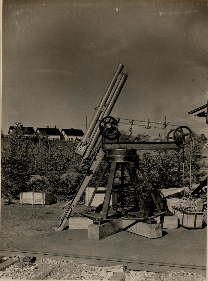 Adaptierte Feldkanone M.05, eingesetzt als Fliegerabwehrkanone, aufgenommen am 7. Mai 1916 (BildID 15474340)