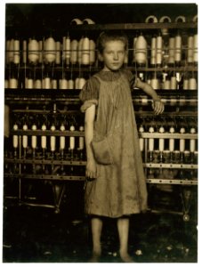 Addie Card), anaemic little spinner in North Pownal Cotton Mill. See photo No. 1056 LOC cph.3a15220