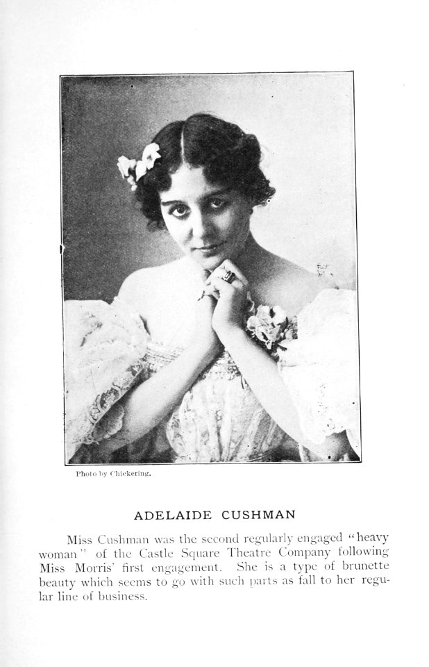 Adelaide Cushman, stage actress
