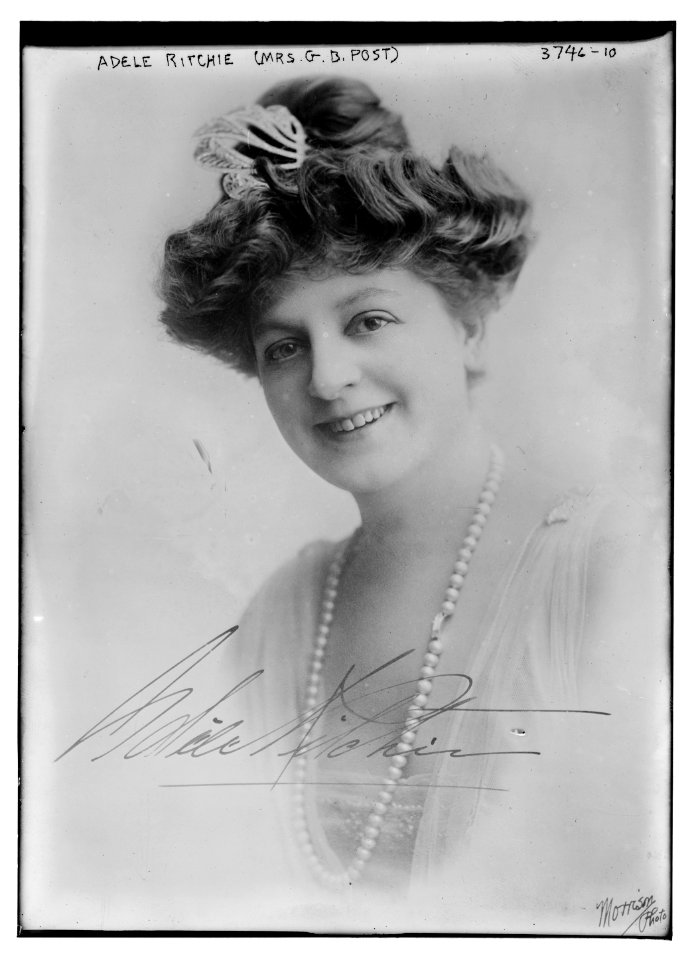 Adele Ritchie (Mrs. G.B. Post) LCCN2014700925