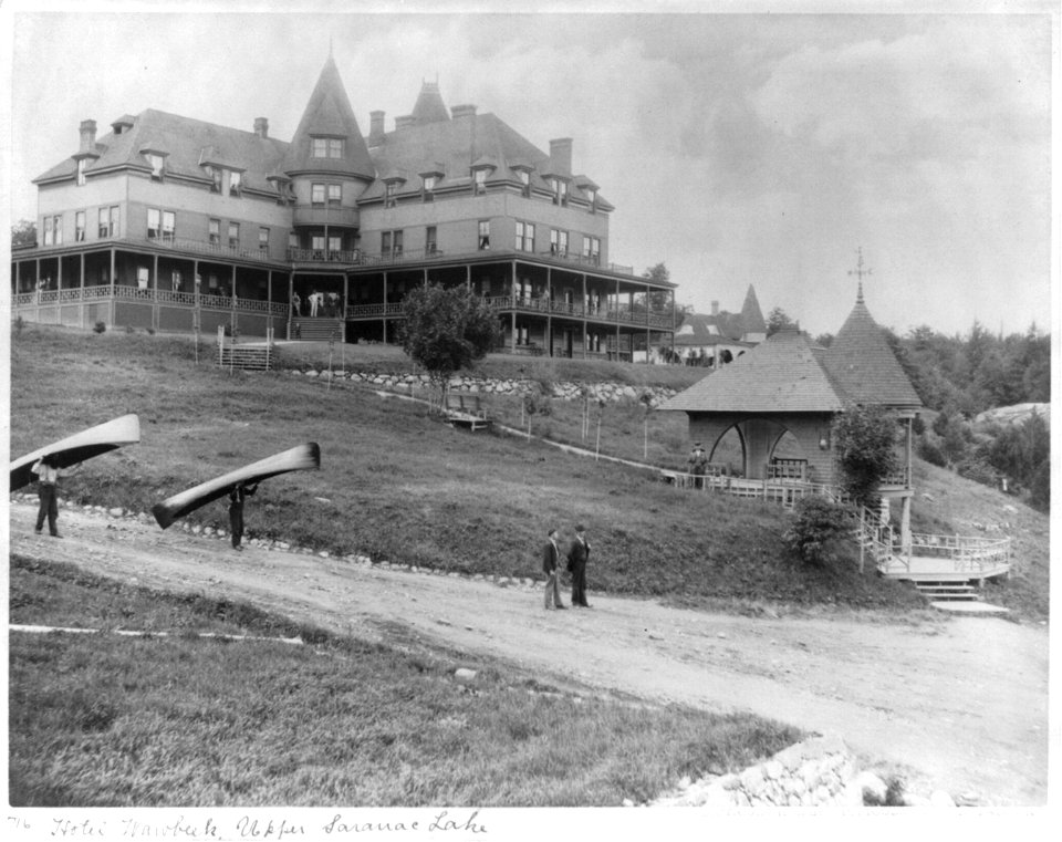 Adirondack Mountains, N.Y.)- Hotel Wawbeek, Upper Saranac Lake LCCN2003678335