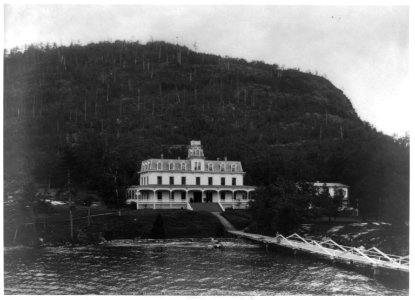 Adirondack Mountains, N.Y.)- Lake George and Hundred Island House LCCN2003678337 photo