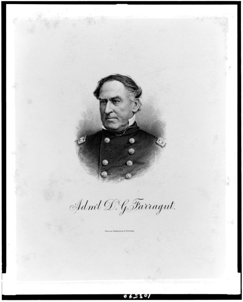 Adm'l D.G. Farragut - Bureau, Engraving and Printing. LCCN91783846