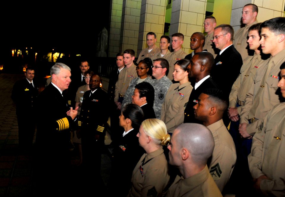 Adm. Gary Roughead's travels 091110-N-FI224-075