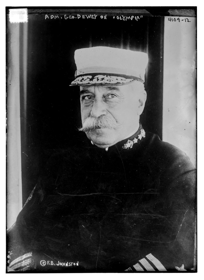 Adm. Geo. Dewey on OLYMPIA LCCN2014703758