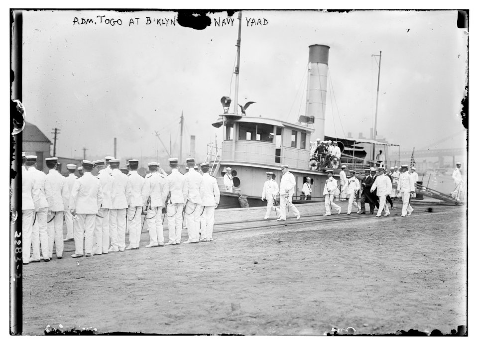 Adm. Togo at B'lyn Navy Yard LCCN2014689668