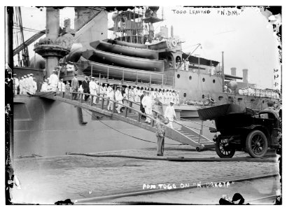 Adm. Togo on NORTH DAKOTA LCCN2014689512