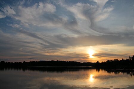 Sunlight summer romantic photo