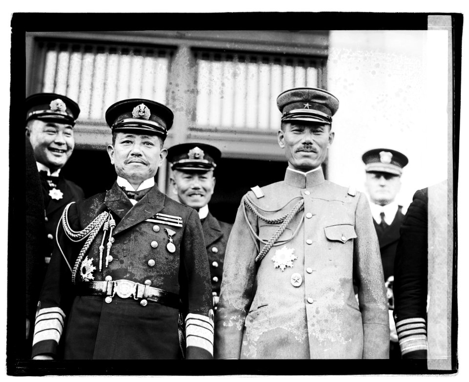 Admil. Kato & Maj. Gen'l. K. Tanaka LOC npcc.05225