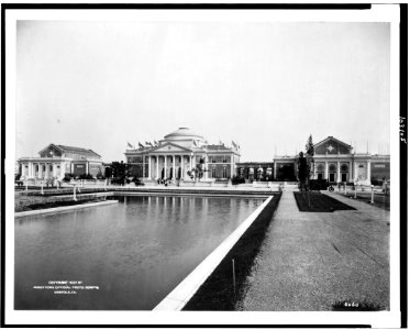 Administration building, (modelled after Monticello), Jamestown Exposition, Virginia LCCN91727653