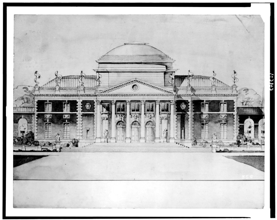 Administration building (modelled after Monticello) Jamestown Exposition, Virginia LCCN91727651