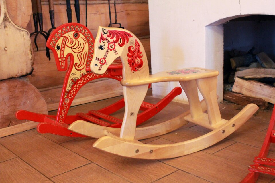 Khokhloma children toy