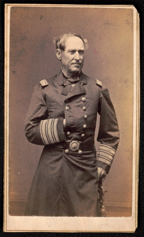 Admiral David Farragut of the U.S. Navy in uniform) - C.D. Fredricks & Co., 587 Broadway, New York ; 108 Calle de la Habana, Habana ; 31 Passage du Havre, Paris LCCN2016646190