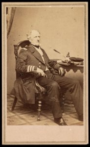 Admiral Franklin Buchanan of the Confederate Navy in uniform) - From photographic negative in Brady's National Portrait Gallery LCCN2016649625