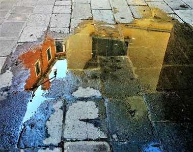 Architecture buildings reflection