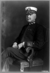 Admiral Joseph Strauss, three-quarter length portrait, seated, facing left, in uniform LCCN93511289