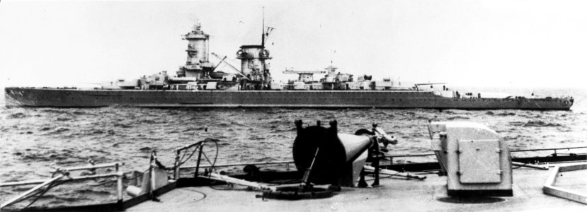 Admiral Scheer at sea c. 1935
