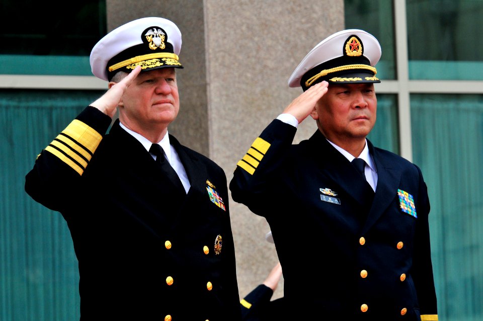 Admiral Wu and Roughead